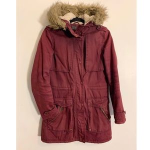 Burgundy Fall/Winter Jacket